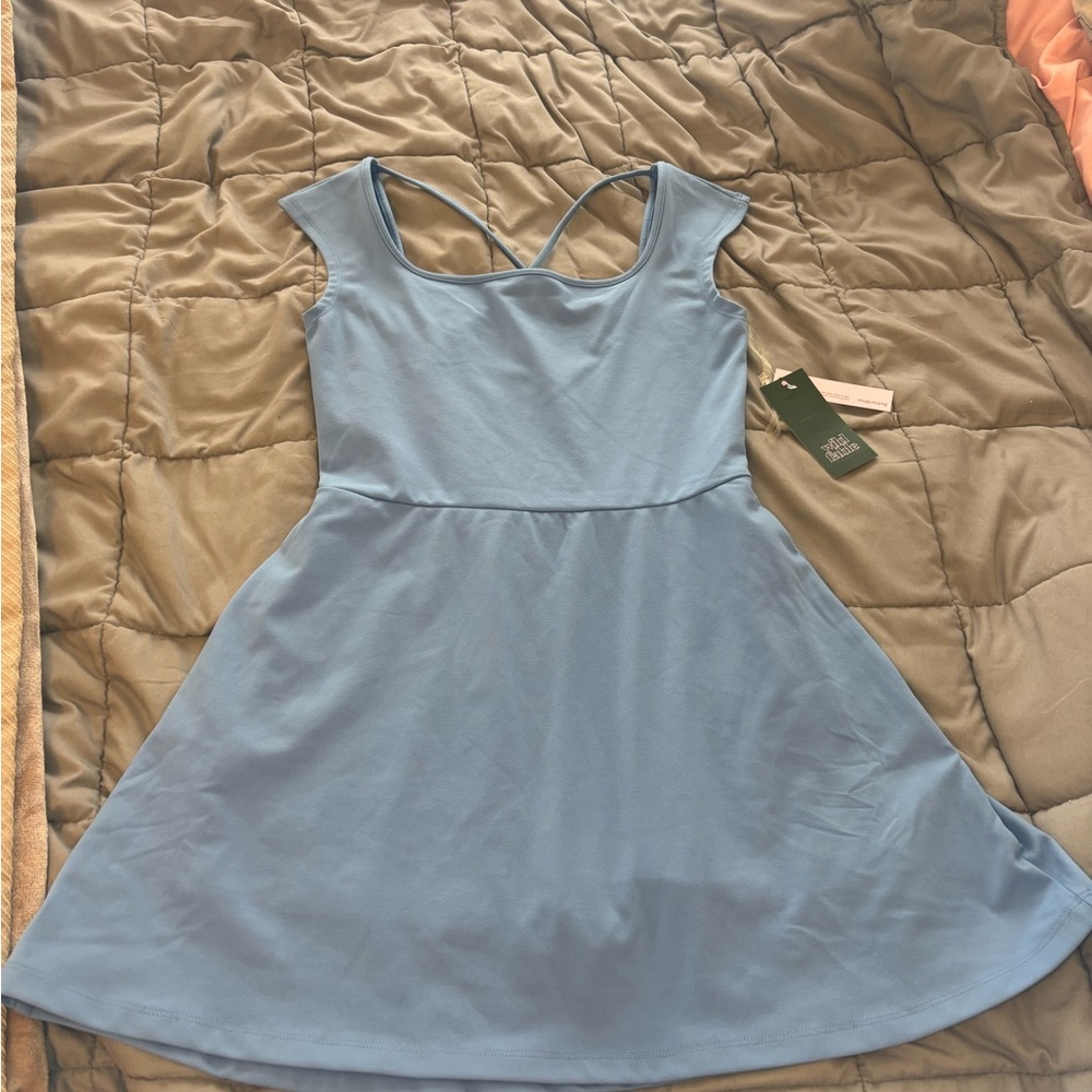 Wild Fable Blue Sleeveless Athletic Dress